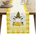 thumbnail image 3 of Lino abeja flor mantel comida hogar restaurante decoración mesa runner-33cm*183cm-04 Sincero Electrónica, 3 of 7