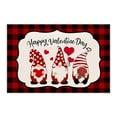 thumbnail image 2 of Liquidation! Chemin de Table Ymkly, Napperon de la Saint-Valentin Motif Camion Rouge, Napperon Occidental, Fournitures de Fête, 2 of 4