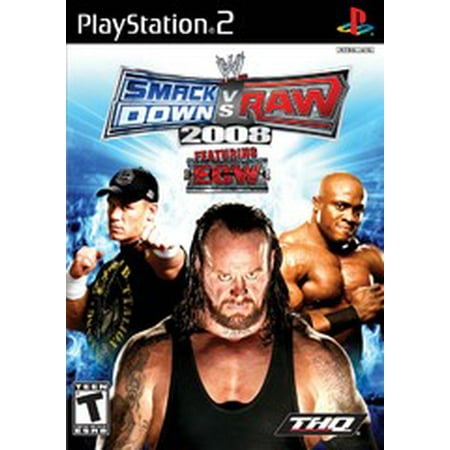 WWE Smackdown vs. Raw 2008 - PS2 Playstation 2