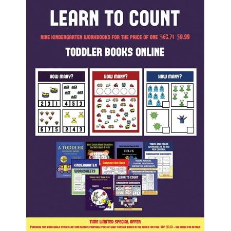 Activity Books for Toddlers (Learn to Count for Preschoolers) : A Full-Color Counting Workbook for Preschool/Kindergarten