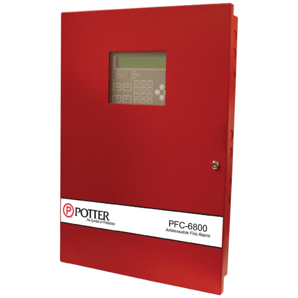 Potter PFC6800 Fire Alarm Control Panel