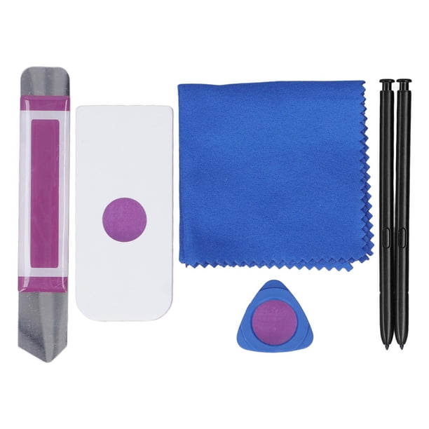 Lápiz Táctil Capacitivo Magnético - 2 Puntas Finas, Universal Para Pantallas Táctiles, Color Morado