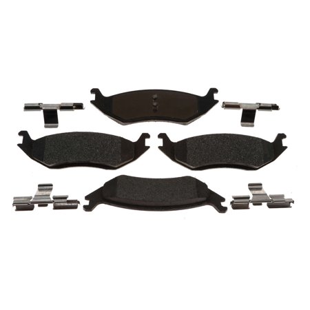 ACDelco Silver Semi-Metallic Brake Pad Set  w/ Hardware