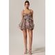 thumbnail image 2 of Vestido Bellabarnetten Hester sin mangas con cuello en V y volantes, 2 of 6