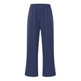 thumbnail image 7 of vdgthytj Kids Unisex Clothes Sweatpants Wide Leg Drawstring Waist Lightweight Loose Casual Pants with Pockets, 7 of 7