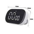thumbnail image 5 of Eoperou Digital Timer Large Easy Setup LED Display Versatile Magnetic Reading Timer for Tasks Work Study Kitchen Cooking, 5 of 7