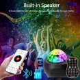 thumbnail image 3 of Projecteur Goodrich Galaxy, Projecteur d'ambiance Galaxy Star Night Light pour chambre à coucher, décoration de pièce, cinéma maison, plafond de fête, avec haut-parleur de musique Bluetooth, télécommande vocale et télécommande, excellent cadeau pour les enfants et les adultes Kuyhfg Bienvenido a Kuyhfg, 3 of 5