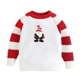 thumbnail image 2 of KYAIGUO Chandail de Noël pour Bébé 12M-5T Garçons Filles Tricot Col Rond, 2 of 9