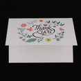 thumbnail image 4 of 3x50 Tarjetas De Agradecimiento De Papel Con Flores Florales Con Sobres Para Fiesta De Boda 3 piezas Sunnimix Tarjetas de agradecimiento, 4 of 8
