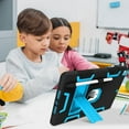 thumbnail image 6 of BENTOBEN Case for iPad 9th Gen with Pencil Holder, Compatible with iPad 8th/ 7th Gen, 10.2" Pc Silicone Shockproof Rugged Shockproof Kickstand Hybrid Bumper Protective Cover, 6 of 9