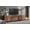 Brown, variant on Modern TV Stand For Tvs Up To 120 Inches, 4-In-1 Entertainment Console With 6 Drawers And Adjustable Shelves, Media Cabinet For Living Room Or Bedroom,Brown