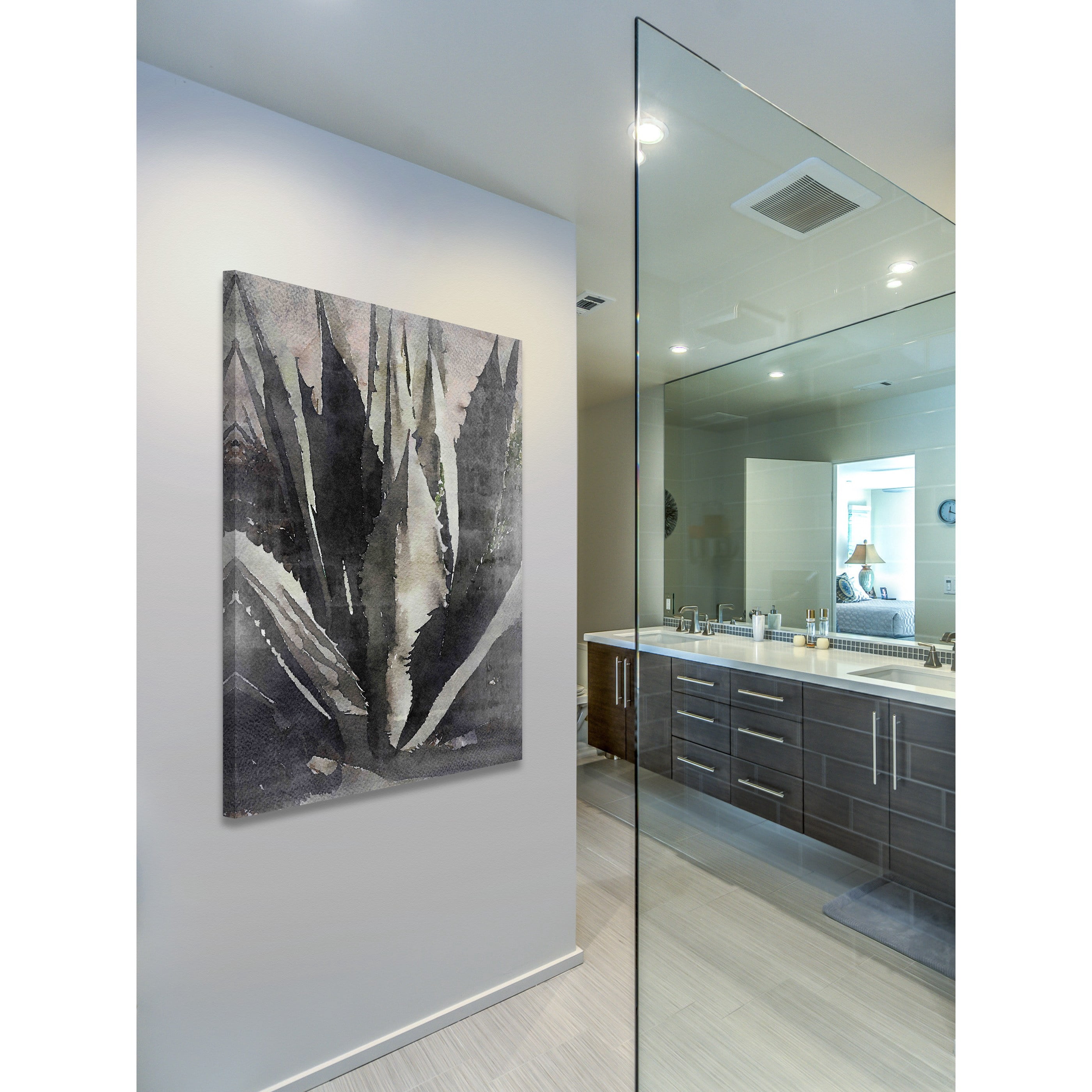 Marmont Hill - "Desert Giant 2" by Irena Orlov Painting Print on Wrapped Canvas