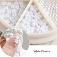 thumbnail image 4 of Flor Nail Art Glamour Nail Art Decal Box Pearl Glitter Nail Art Decoración Suministros White Flower Pearl Ball Design Mix Set DIY Acrílico Nail Art Accesorios para Mujeres Niñas MFZFUKR CPB-US-HPP181-4, 4 of 5