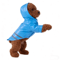 thumbnail image 4 of Dog Raincoat with Hood Waterproof Puppy Outdoor Coat for Small Medium Large Dogs Reflective Pet Rain Gear, 4 of 6