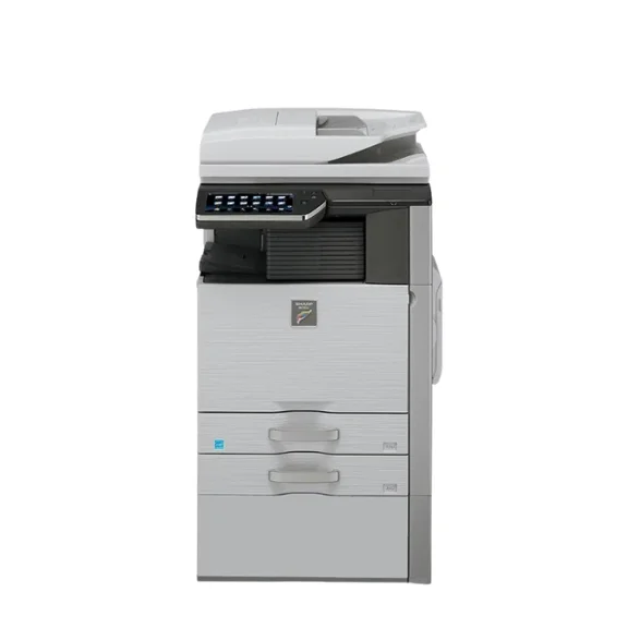 Restored Sharp MX-5110N Color Laser Multifunction Printer – 51 ppm, Print/Copy/Scan, Duplex, A3/A4, Network, USB, 1200 x 1200 DPI, 10.1" LCD Touchscreen, Auto Document Feeder (Refurbished)
