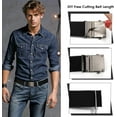 thumbnail image 6 of Canvas Web Belt for Men Adjustable Cloth Fabric Military Belt with Metal Buckle, 6 of 9