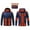 Blue, variant on Heated Jackets for Men Lightweight Puffer Outwear Long Sleeve Pockets Big and Tall Mens Coats Solid Color