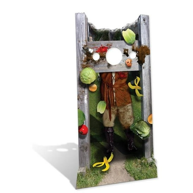Star Cutouts SC226 Medieval Stocks Stand-in Cardboard Cutout Standup