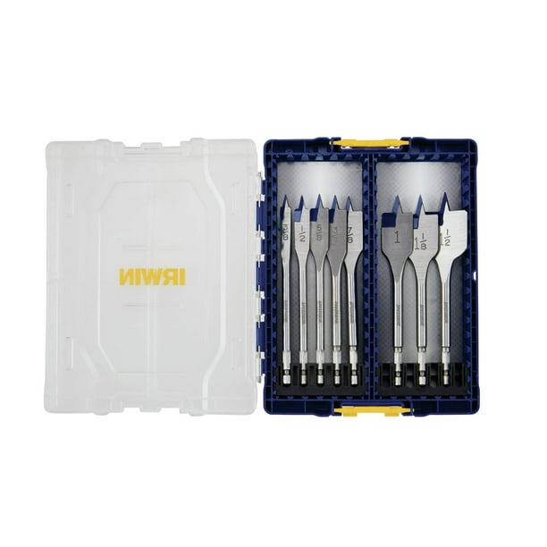 Juego de brocas IRWIN Speedbor Max, 8 piezas para madera
