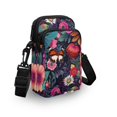 thumbnail image 2 of HELLHERO Butterfly Flower Pattern Shoulder Bag for Men, Women Adjustable Shoulder Strap Shoulder Bags Polyester Double Deck, 2 of 4
