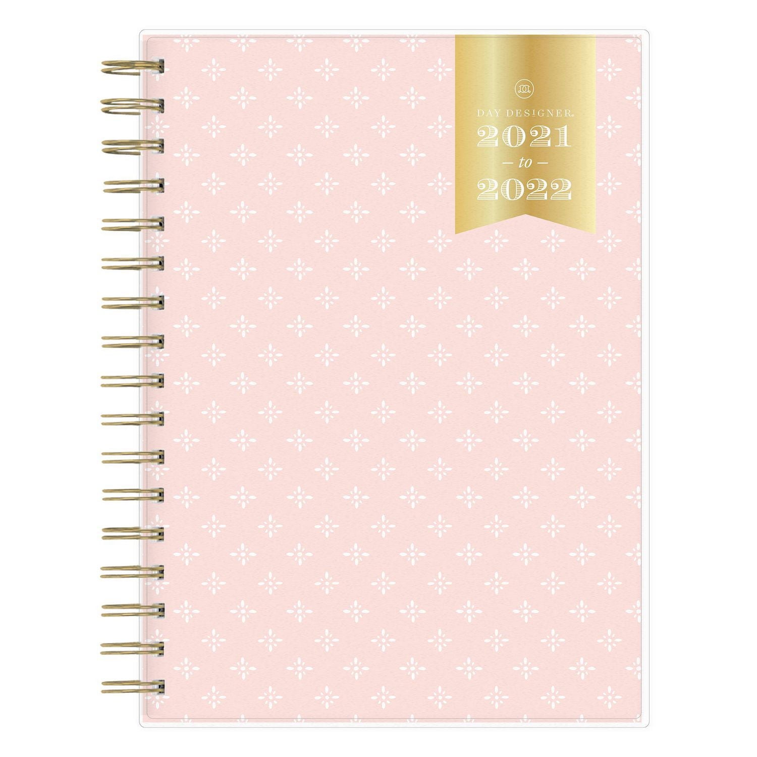 Day Designer Daisy Blush Medium Weekly/Monthly Planner Notes for 2021-2022