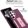thumbnail image 5 of CoverON For Samsung Galaxy S23 Ultra Case, Military Grade Heavy Duty Full Body Phone Kickstand Cover, Violet Purple, 5 of 9