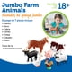 thumbnail image 2 of Learning Resources Jumbo Farm Animals - 7 Piezas, Edades 18+ Meses Animales de Granja para Ni&ntilde;os, Figuras de Animales para Ni&ntilde;os, Juguetes Educativos para ni&ntil Learning Resources NA, 2 of 6