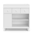 thumbnail image 5 of Stork Craft USA Engineered Wood Nursery Changing Table Dresser in White, 5 of 9