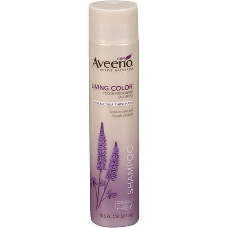 Johnson & Johnson Aveeno Active Naturals Living Color Shampoo, 10.5 oz