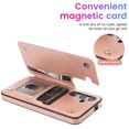thumbnail image 2 of Dteck for Samsung Galaxy S24 Case with Screen Protector, S24 Wallet Case with Card Holder, Flower Magnetic Back Flip Case for Women,Protective Case Phone Case for Samsung Galaxy S24 5G (2024),Rosegold, 2 of 8