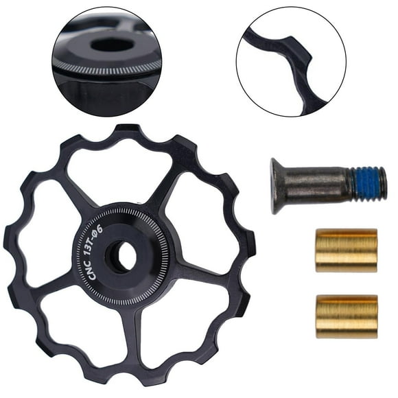 11/13/15T-MTB Roue de Dérailleur Arrière de Vélo en Alliage d'Aluminium Guide de Vélo de Route Pièce Accessoires de Cyclisme 4 Couleurs