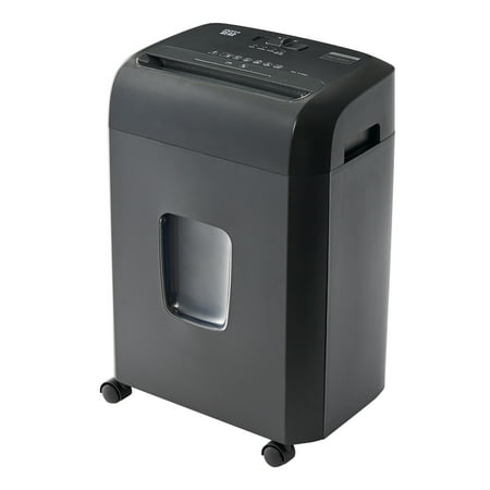 Pen + Gear 16-Sheet Cross-Cut Paper/CDs and DVDs/Credit Card Shredder  5.3 Gallon Bin  Black Home and Office use