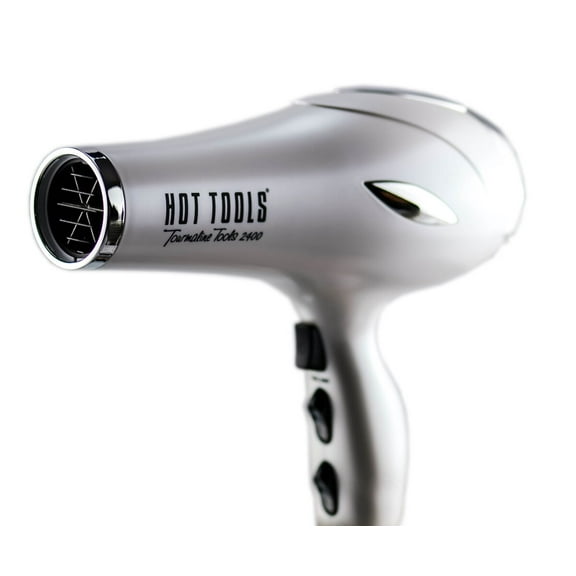 2400 Dyrer , Hot Tools Professional Tourmaline 2400 Turbo Ionic Dryer Hair - Pack of 2 w/ Sleekshop Teasing Comb