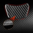 thumbnail image 2 of Cover Trim For Toyota Gr Supra A90 2019-2022 Carbon Fiber Steering Wheel Bottom Cover Trim Automobile Interior Accessories, 2 of 9
