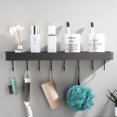 thumbnail image 1 of Estante de baño para el hogar, soporte cosmético de Metal, accesorios de baño montados en la pared, 1 of 6