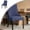Navy, variant on Spandex Chair Slipcover, Stretch Chair Cover Slipcover, Removable Washable Dining Chair Cover for Dining Room Decoration