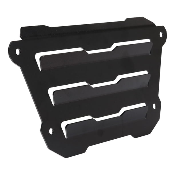 Cubierta protectora para motor de motocicleta, repuesto resistente, accesorio para rejilla de radiador Negro