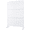 White, variant on Tcbosik Metal Privacy Screen, Indoor & Outdoor Freestanding Privacy Decorative Divider for Patio, Garden, Poolside, Brown
