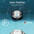 thumbnail image 3 of Talosbo S2 Automatic Cordless Robotic Pool Vacuum Cleaner with Dual Filters for Above-Ground & Flat Inground Pools, 90 Min Runtime, 3 of 9