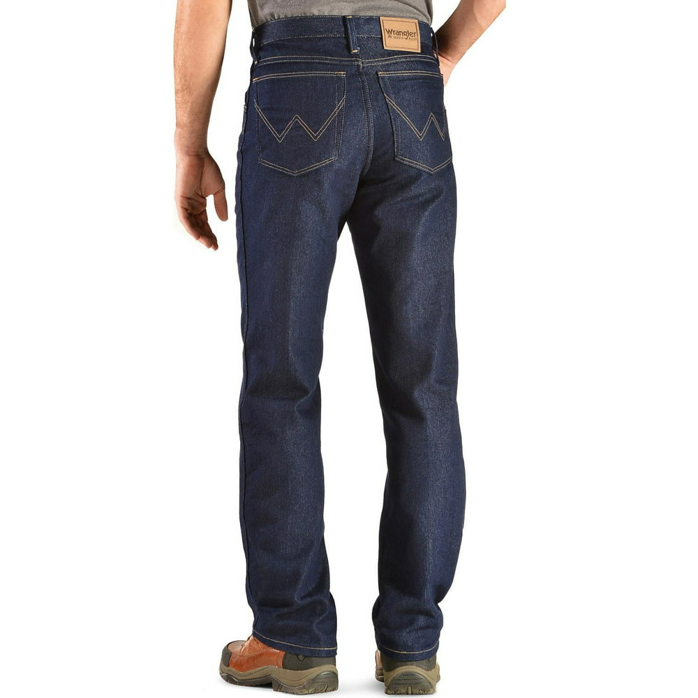 Wrangler - wrangler men's rugged wear stretch jean,denim,42x34 ...