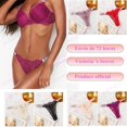 thumbnail image 2 of Bragas Sexy De Encaje Victoria's Secret Diseño De Diamantes De Imitación Para Mujer O5B9 HVRW, 2 of 4