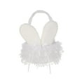 thumbnail image 4 of Cesta Con Orejas De Conejo De Pascua, Cesta De Flores De Conejo Para Tiendas De Hoteles, Suministros Para Fiestas, Encaje Blanco, 4 of 8