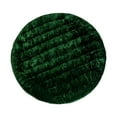 thumbnail image 3 of Bothyi Round Chair Seat Cushion Floor Pouf Decoration for Garden Indoor Living Room Dark Green, 3 of 8
