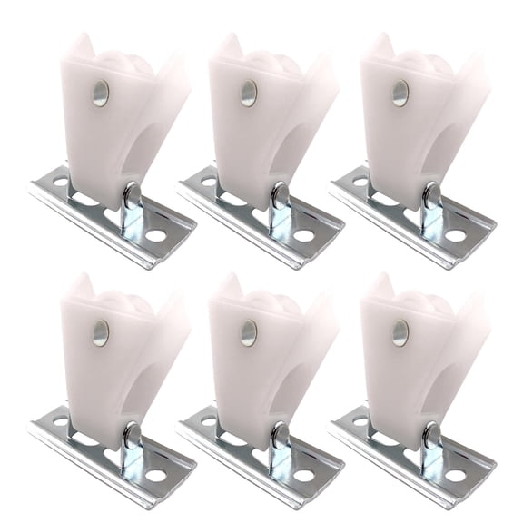 Zeiwohndc 6Pcs Roller Blind Cord Pulleys for Pleated Curtains Replacement Accessories