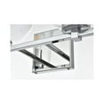 thumbnail image 4 of Living District Juelz 4-Light Iron & Glass Bath Sconce in Chrome/Clear, 4 of 6