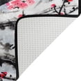 thumbnail image 5 of SKYSONIC Winter Cherry Blossom Non-Slip Area Rug, Oriental Traditional Flower Floor Carpet Comfort Floor Mats Decor for Indoor Front Porch,Living Room, Bedroom,Kitchen,72"x48", 5 of 7