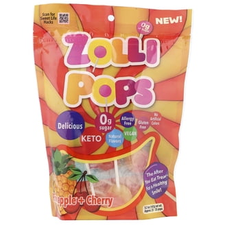 ZOLLIPOPS Zolli Drops Fruit, 3oz, Clean Teeth Sugar Free Drops