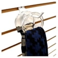 thumbnail image 4 of Clear Plastic Scarf Rings - Round Fine Garment Hangers - 2.58" ID - 3.25" OD - 100 Pack, 4 of 4