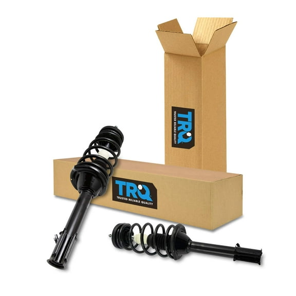 TRQ Rear Strut & Coil Spring Assembly Set Driver & Passenger Sides Fits Select 06-08 Subaru Forester