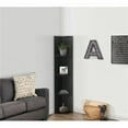 thumbnail image 1 of Kings Furniture BK004-BL Harlice Corner Shelving Unit, Black, 1 of 1